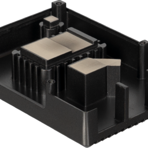 Joy-iT aluminum housing for Raspberry Pi 5 – Black