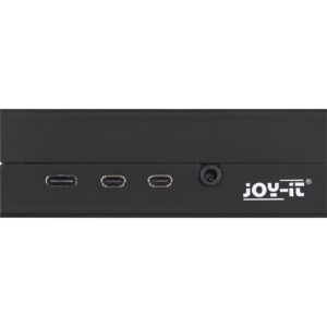 Joy-iT aluminum housing for Raspberry Pi 4B – Black