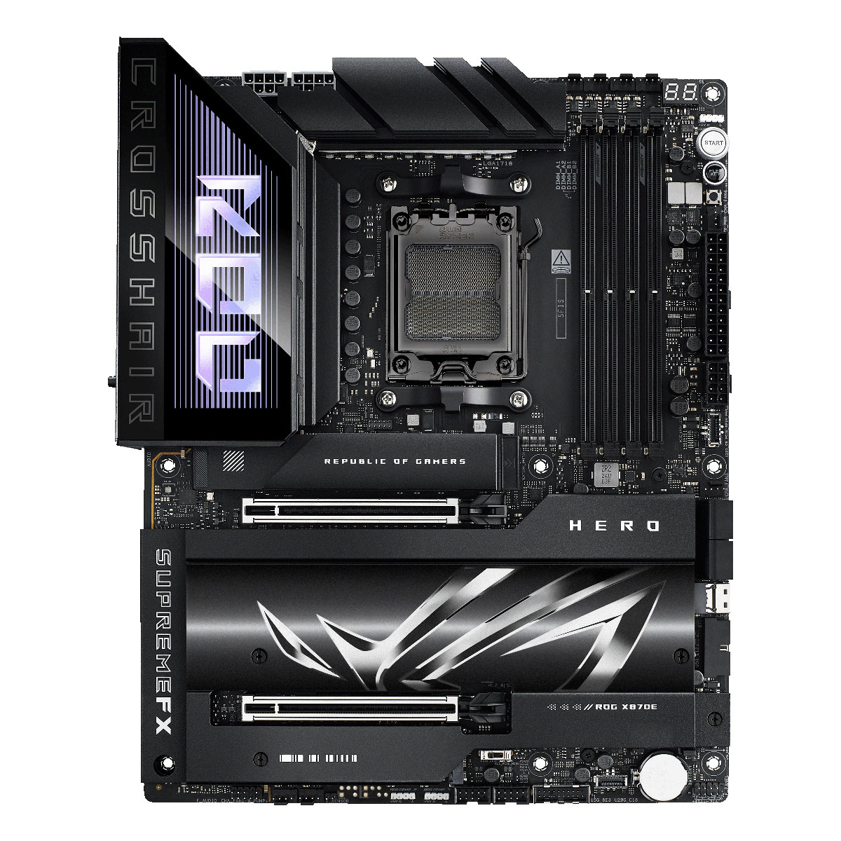 ASUS ROG CROSSHAIR X870E HERO Mainboard Sockel AM5