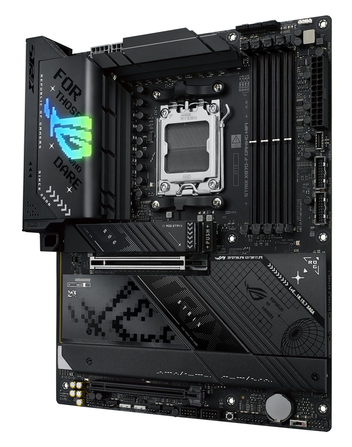 ASUS ROG STRIX X870-F GAMING WIFI mainboard base AM5