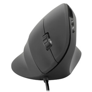 Speedlink PIAVO Ergonomic Vertical USB Mouse, Up to 2,400dpi Resolution, Rubberized Surface