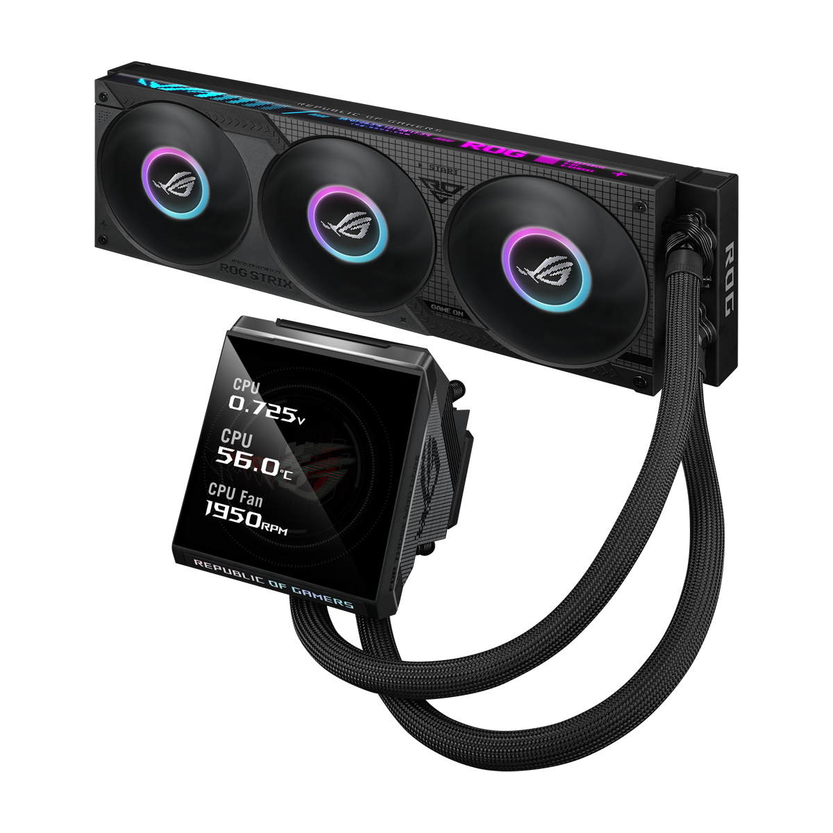 ASUS ROG Strix LC IV 360 ARGB LCD | AiO-Wasserkühlung
