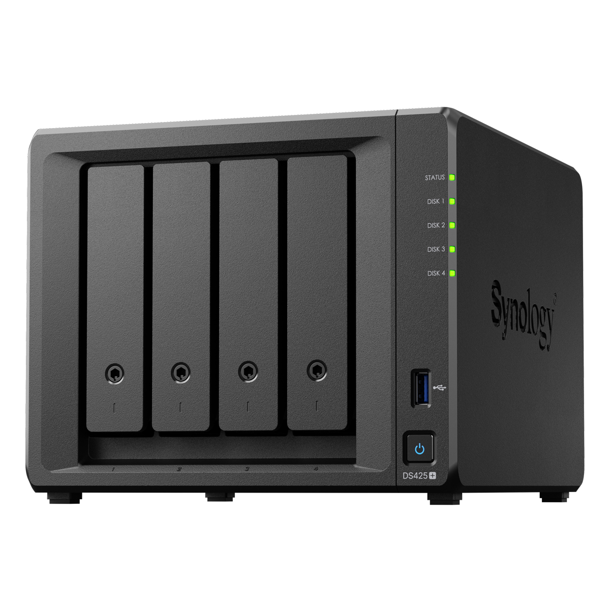 Synology DS425+ 32TB Plus HDD NAS-Bundle NAS inkl. 4x 8TB Synology Plus HDD 3.5 Zoll SATA