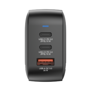 VERBATIM Mini GaN Power Charger 70W 3 connections US/EU/UK ADP