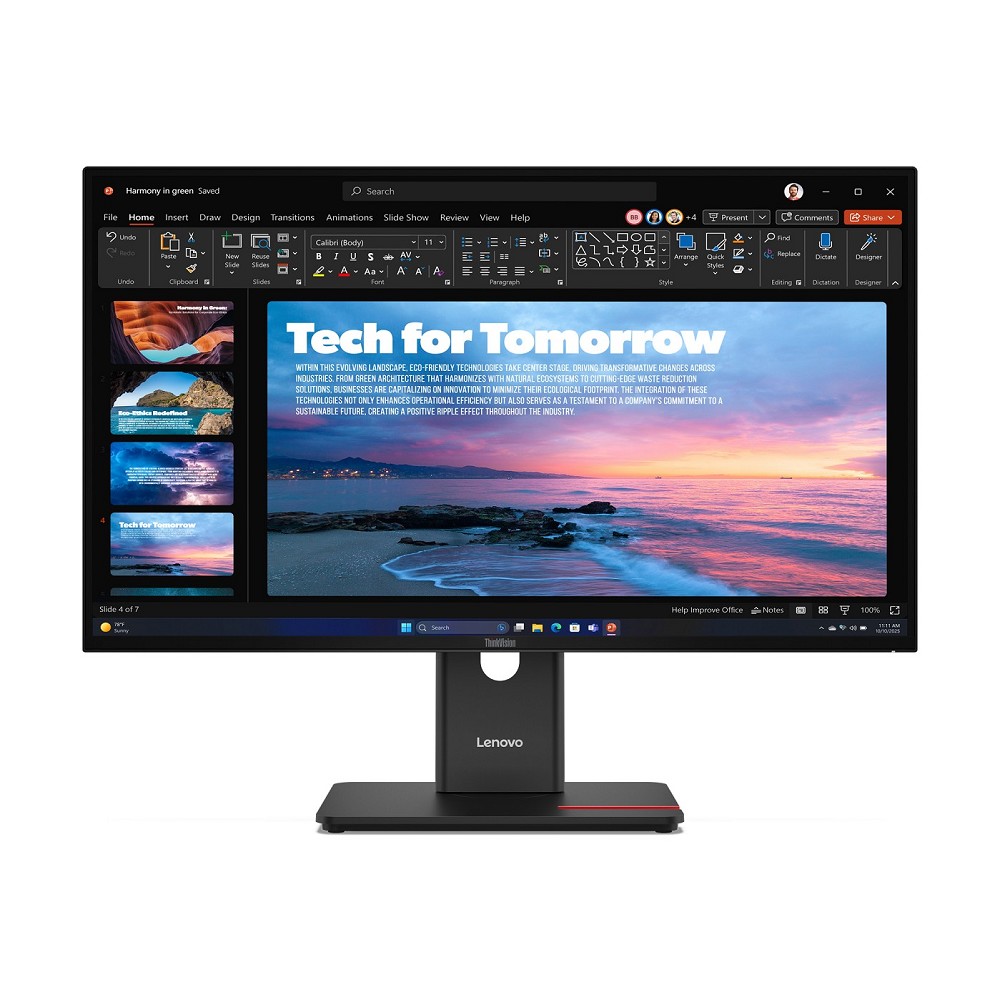 Lenovo ThinkVision T27qd-40 - LED-Monitor - QHD - 68.6 cm (27")