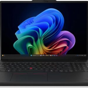 Lenovo ThinkPad T16 Gen 5, Black, 16”, Core Ultra 7 355, 32GB RAM, 1TB SSD, 5G, Windows 11 Pro