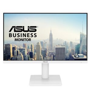 ASUS VA279QGS-W, 27″ FHD IPS, 120 Hz, 1 ms, 350 cd/m², 99 % sRGB, HDMI, DisplayPort, VGA, USB-Hub, Lautsprecher, Weiß