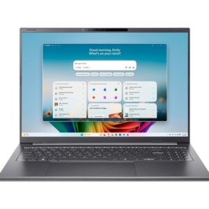 Acer Aspire 16 AI OLED, 16″, Intel Core Ultra 9 386H, 16GB, 512GB SSD, Intel Graphics, W11H