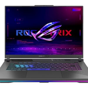 ASUS ROG Strix G16 G614FP-S5062W, 16″ 2.5K 240Hz, AMD Ryzen 9 9955HX, 32GB, 1TB SSD, NVIDIA RTX 5070, Windows 11 Home