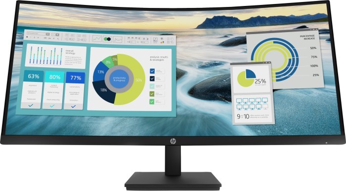 HP P34hc G4 - P-Series - LED-Monitor - gebogen - 86.36 cm (34")