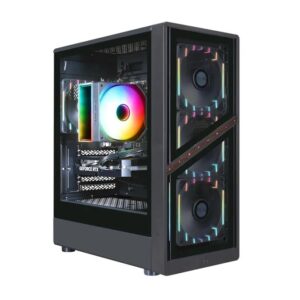 Hyrican GAMEMAX AERIS GB 8131, AMD Ryzen 7 5700X, 32 GB, 1 TB SSD, NVIDIA RTX 5060 Ti 16 GB, Windows 11 Home