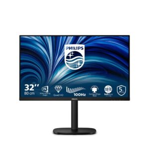 Philips 3000 Series 32B2N3500, 31,5″ QHD IPS, 100Hz, 4ms, 350cd/m2, 2x HDMI 2.0, DisplayPort 1.2, USB hub