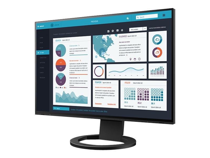 EIZO FlexScan EV2495-BK – With FlexStand – LED monitor – 61.1 cm (24.1″)