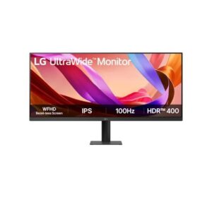 LG UltraWide 34U511A-B, 34″ IPS, 2560 x 1080, 21:9, 100 Hz, HDR10, DisplayHDR 400, 99% sRGB, 1 ms MBR