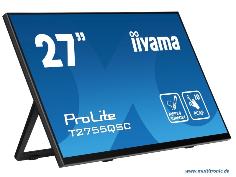 iiyama ProLite T2755QSC-B1 - LED-Monitor - 68.4 cm (27")