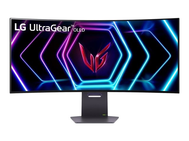 LG UltraGear 39GS95QE-B - OLED-Monitor - gebogen - 99.1 cm (39") - HDR