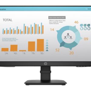 HP P24 G4, 23,8″ Full HD IPS, 1920 x 1080, 60 Hz, 250 cd/m², 5 ms, HDMI, DisplayPort, VGA, VESA 100×100