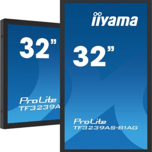 iiyama TF3239AS-B1AG – 80 cm (31.5″) 1920 x 1080 pixels full HD LED touch screen black