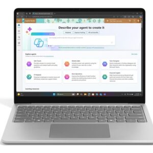 Microsoft Surface Laptop Copilot+ PC for Business – (13″) – Snapdragon X Plus X1P-42-100 – 16 GB of RAM – 256 GB SSD