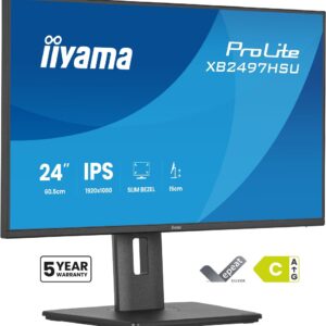 iiyama ProLite XB2497HSU-B1 – 60,5 cm (23.8″) 1920 x 1080 Pixel Full HD LED Black