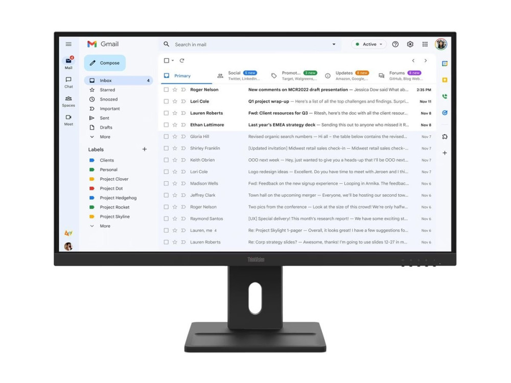 Lenovo ThinkVision E27-40 – LED monitor – 68.6 cm (27″)