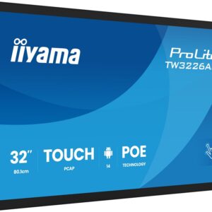 iiyama TW3226AS-B3P Signage-Display – 80 cm (31.5″) LED WLAN Full HD Schwarz Touchscreen