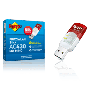 FRITZ!WLAN Stick AC 430 MU-MIMO High-End-WLAN für Computer