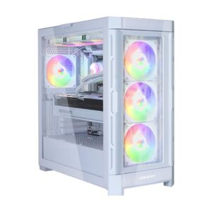 Hyrican COUGAR DUOFACE PRO WT 7476 – Gaming-PC, AMD Ryzen 5 7500F, 32 GB RAM, 1 TB SSD, Nvidia GeForce RTX 5070, Windows