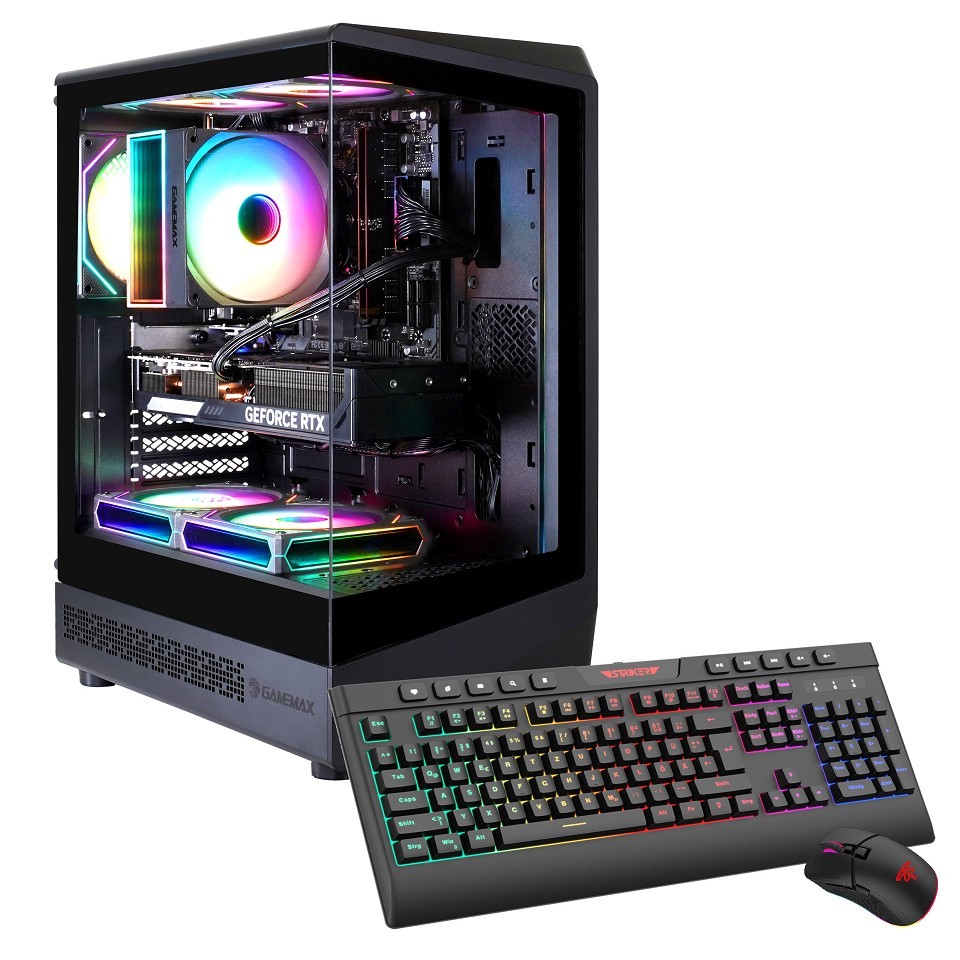 Hyrican GAMEMAX VISTA COC AB 7595, AMD Ryzen 5 9600X, 32GB DDR5, 1TB SSD, NVIDIA GeForce RTX 5070 Ti, Windows 11 Home