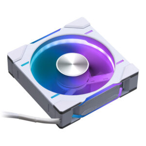 PHANTEKS D30 PWM Reverse Airflow D-RGB weiß | 3er-Pack 120mm Gehäuselüfter