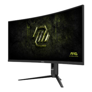 MSI MAG 342CQRFDE E20 Gaming Monitor – Curved VA (Rapid VA) 200Hz (3440×1440), 4ms (GtG), 1ms (MPRT)