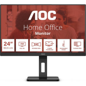AOC 24E3QAF – LED monitor – 60.5 cm (24″) – 1920 x 1080 Full HD (1080p)