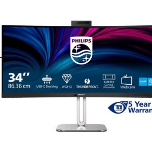 Philips 34B2U6603CH – 6000 Series – LED-Monitor – gebogen – 86.36 cm (34″) – HDR