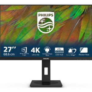 Philips 3000 series 27B1N3800/00 – 68,6 cm (27″) 3840 x 2160 Pixel 4K Ultra HD LCD Schwarz
