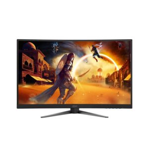 AOC C27G4Z2, 27″ Fast VA Curved, 260 Hz OC, 1 ms GtG, 0.3 ms MPRT, Adaptive Sync, HDR10, 2x HDMI 2.0, DisplayPort 1.4