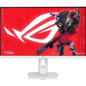 ASUS ROG Strix XG27ACSR-W, 27″ Fast IPS, 220 Hz, 0.3 ms min., G-SYNC Compatible, AMD FreeSync Premium, USB-C 15 W, White