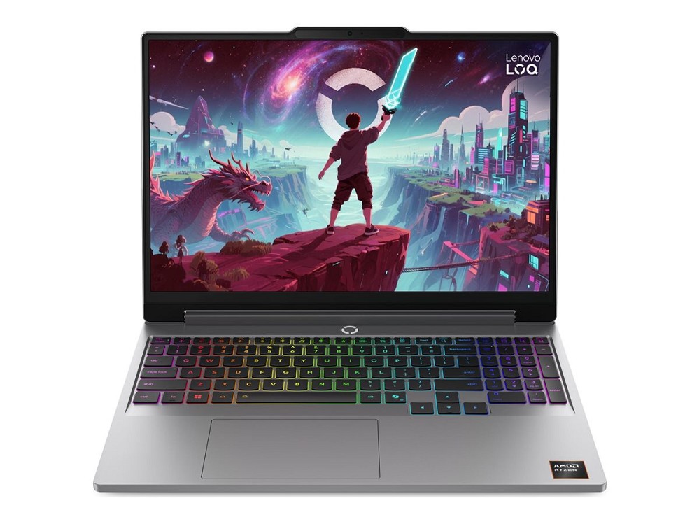 Lenovo LOQ 15AHP11 - AMD Ryzen 7 250 - Win 11 Home - GeForce RTX 5060 - 16 GB RAM - 512 GB SSD - (15.3")