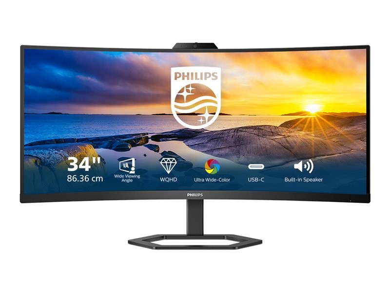 Philips 34E1C5600HE – 5000 Series – LED monitor – curved – 86.36 cm (34″)