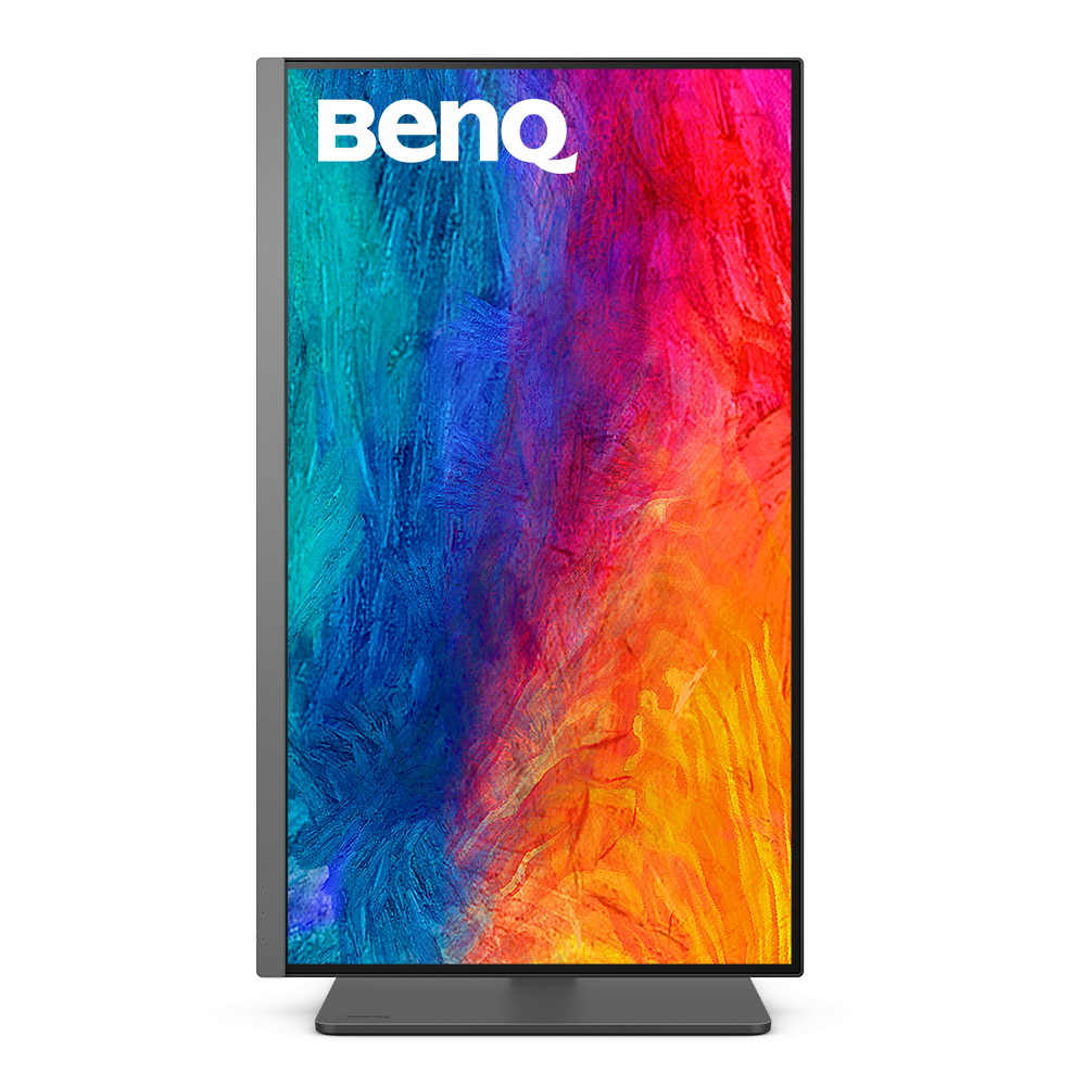 BenQ PD2706U Office Monitor – Height adjustment, pivot, USB-C KVM switch included