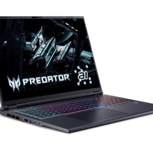 Acer Predator Helios Neo 18 AI (PHN18-72-94HW) Gaming 18,0″ WQXGA, MiniLED, 250Hz, Intel Ultra 9-275HX (13 TOPS), 64GB RAM, 2TB SSD, GeForce RTX5070Ti