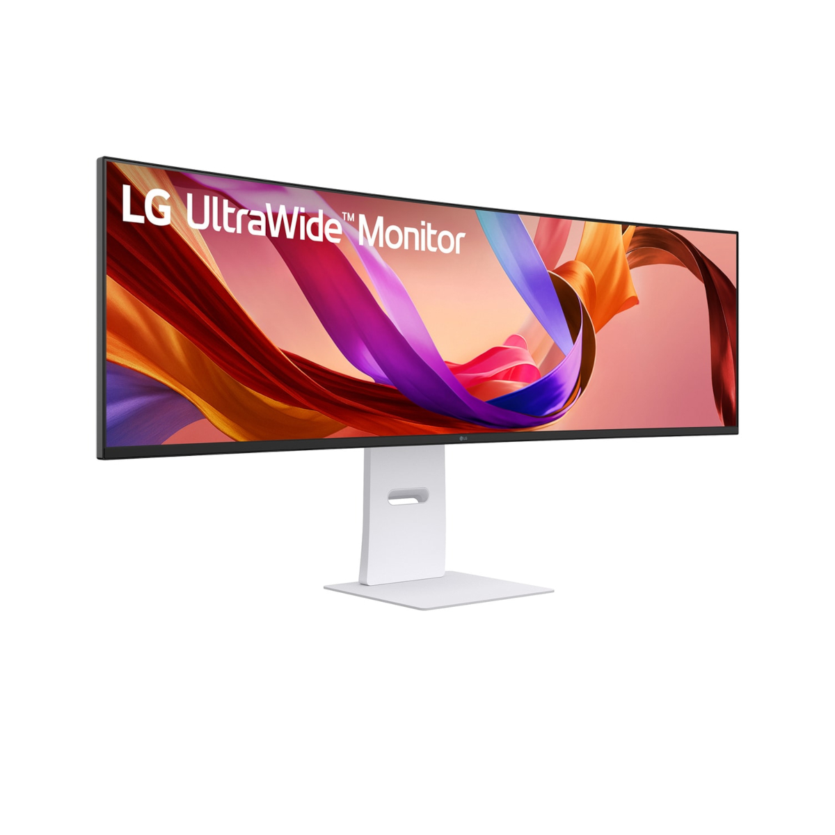 LG UltraWide 49U950A-W - 5120x1440 (DQHD), 90Watt PD IPS, 124cm (49"), 400 Nits, 5 ms (GtG), HDMI, USB-C, Displayport, USB-Hub