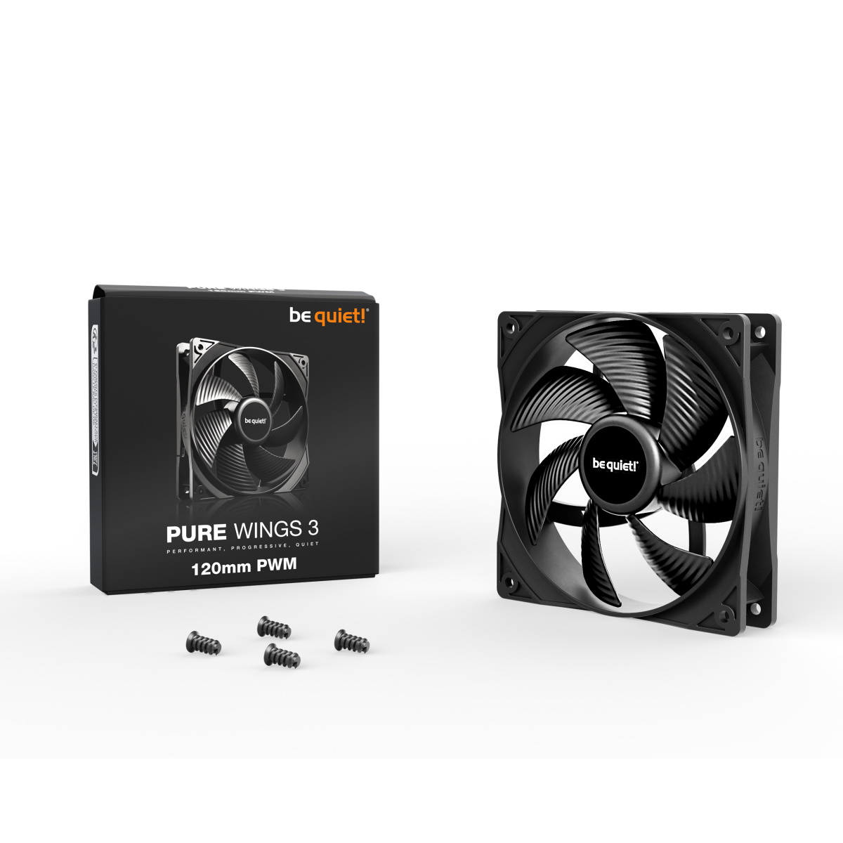 be quiet! PURE WINGS 3 120mm PWM | Gehäuselüfter