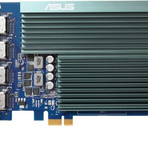 ASUS GeForce GT 730 2GB GDDR5 Grafikkarte – GT730-SL-2GD5-BRK-E, 2GB GDDR5, 4x HDMI
