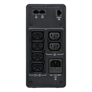 APC Back-UPS BK350G2I USV Line-Interactive USV, 350VA / 210W, 4x C13 (Backup), 2x C13 (Surge)