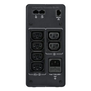 APC Back-UPS BK500G2I USV Line-Interactive USV, 500VA / 300W, 4x C13 (Backup), 2x C13 (Surge)