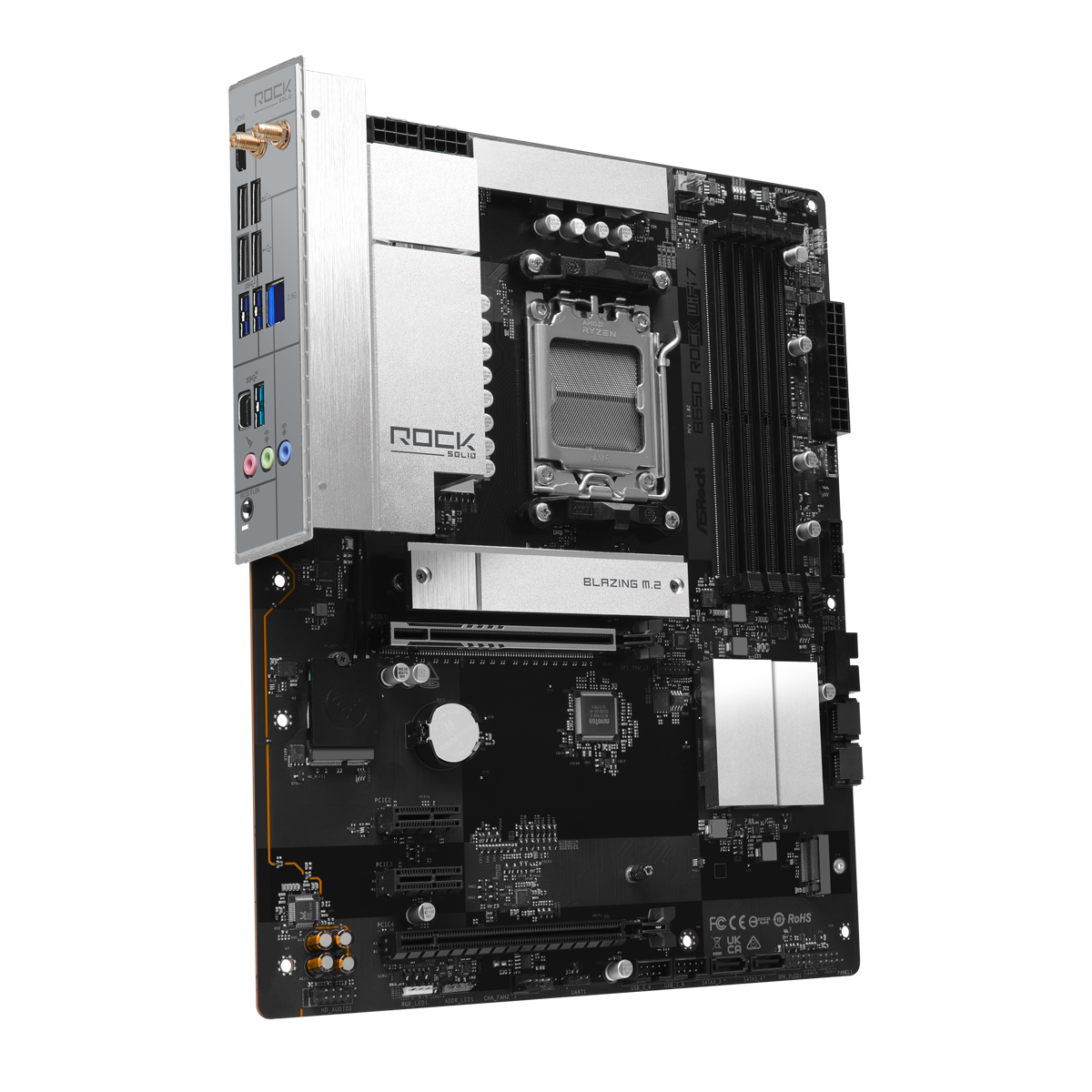 ASRock B650 Rock WiFi 7 Mainboard Base AM5