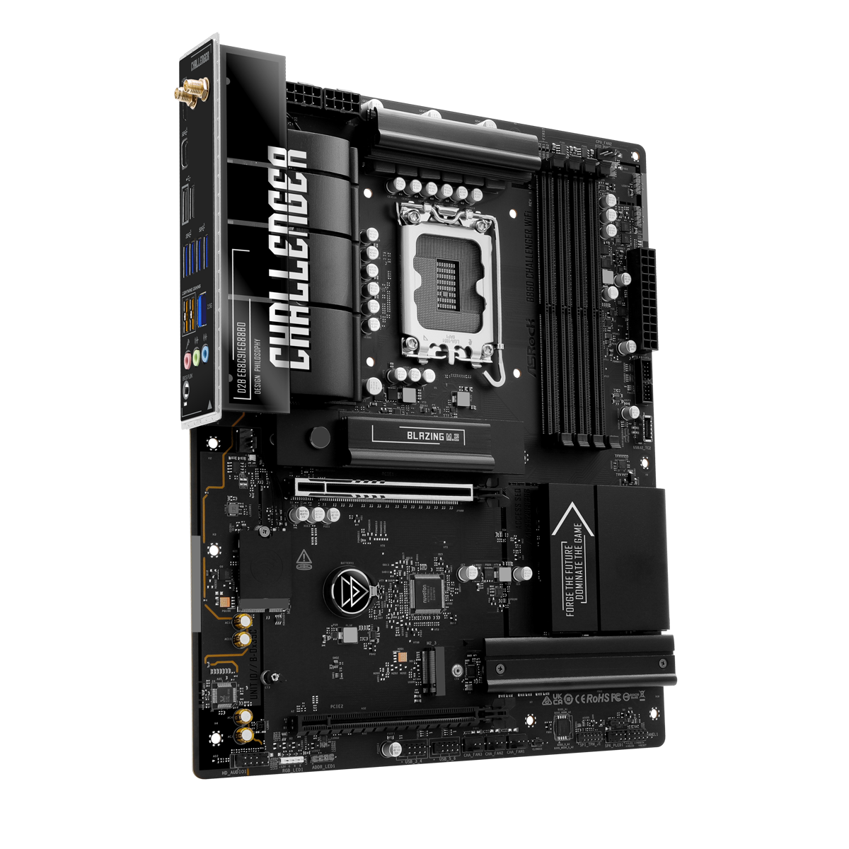 ASRock B860 Challenger WiFi Mainboard Sockel 1851
