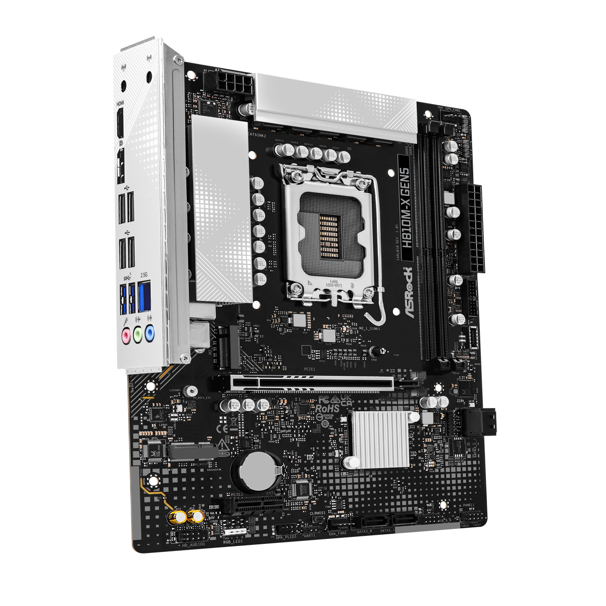 ASRock H810M-X Gen5 Mainboard Sockel 1851