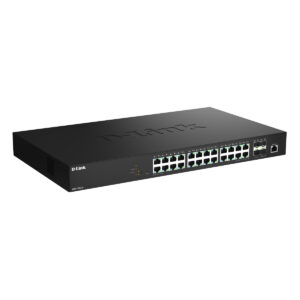 D-Link DMS-1250-28 Smart Managed Switch 24x 2.5G Ethernet, 4x 10G SFP+