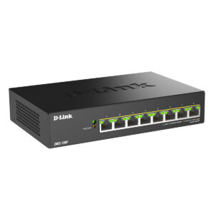 D-Link DMS-108P Unmanaged Switch 8x 2.5 Gigabit Ethernet, PoE++ max. 230 Watts